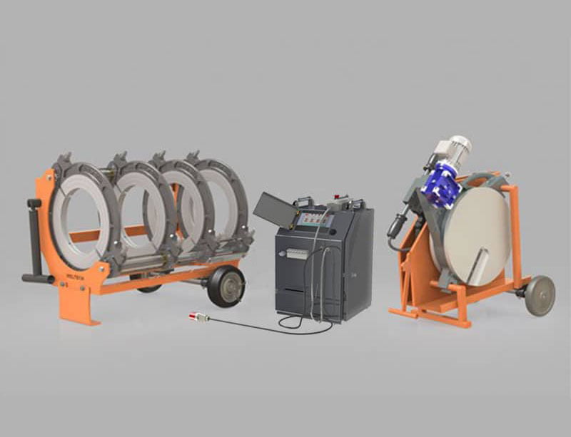 CNC W400M Polyethylene Pipe Single Phase Hydraulic Butt Welding Machine